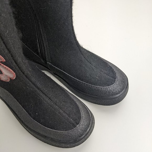 Sheep Wool Felt Galoshes Boots Size Valenki EU 39 - Picture 8 of 13